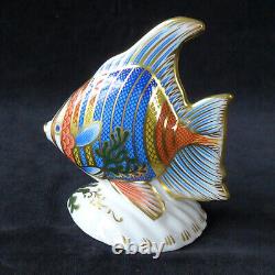 Royal Crown Derby Pacific Angel Fish Ltd Edition 737 Of 2500 Rcd Box Certificate