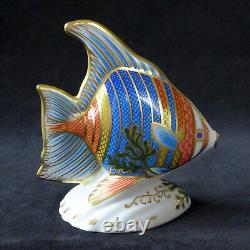 Royal Crown Derby Pacific Angel Fish Ltd Edition 745 Of 2500 Rcd Box Certificate