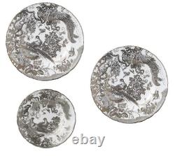 Royal Crown Derby Palladium Aves 18pc Plate Set