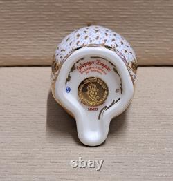 Royal Crown Derby Paperweight. Aquatic Collection. Ltd Ed. Gold Stop Boxes Cert