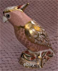 Royal Crown Derby Paperweight Cockatoo Special Edition 2500 Brand New Box & Cert