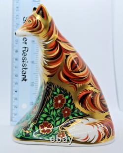 Royal Crown Derby Paperweight Devonian Vixen 1st Quality Ltd Edition