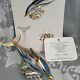 Royal Crown Derby Paperweight Dolphin Striped Ltd Ed Artwork Certificate & Box