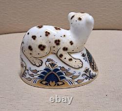 Royal Crown Derby Paperweight. Endangered Species Collection. Gold Stop Box Cert