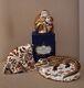 Royal Crown Derby Paperweight Exotic Animals. Gold Stoppers. Box