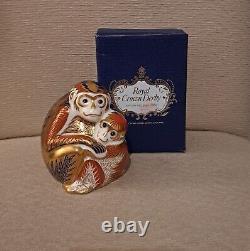 Royal Crown Derby Paperweight Exotic Animals. Gold Stoppers. Box