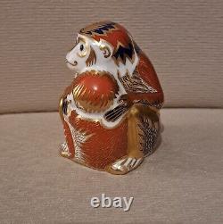 Royal Crown Derby Paperweight Exotic Animals. Gold Stoppers. Box