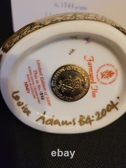 Royal Crown Derby Paperweight Gold Stopper Farmyard Hen Limited Edition