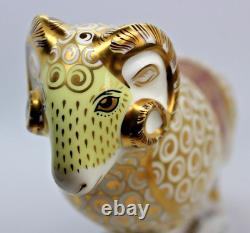 Royal Crown Derby Paperweight Golden Fleece Ram of Colchis Ltd Ed 252 of 750 1st