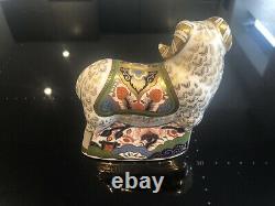 Royal Crown Derby Paperweight IMARI RAM 1st quality Special Edition