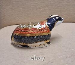 Royal Crown Derby Paperweight. Leicester Fox & Moonlight Badger Ltd Ed