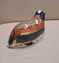 Royal Crown Derby Paperweight. Leicester Fox & Moonlight Badger Ltd Ed