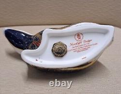 Royal Crown Derby Paperweight. Leicester Fox & Moonlight Badger Ltd Ed