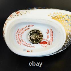Royal Crown Derby Paperweight Millennium Dove 1st Quality Ex-Display