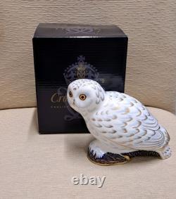 Royal Crown Derby Paperweight Owl Collection. Gold Stop. Ltd Ed. Boxes. Cert