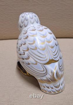 Royal Crown Derby Paperweight Owl Collection. Gold Stop. Ltd Ed. Boxes. Cert