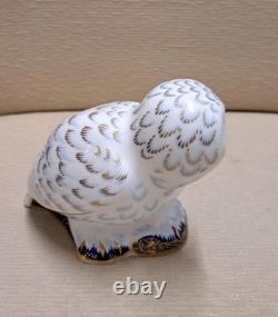 Royal Crown Derby Paperweight Owl Collection. Gold Stop. Ltd Ed. Boxes. Cert