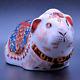 Royal Crown Derby Paperweight Ponchito Guinea Pig Limited Edition Gold Stopper