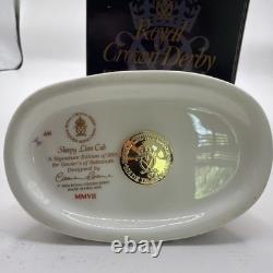 Royal Crown Derby Paperweight SLEEPY LION CUB Boxed