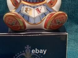 Royal Crown Derby Paperweight Schoolgirl Gold Stopper 1st Quality inc Box