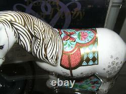 Royal Crown Derby Paperweight Shetland Pony Exclusive Visitor Centre Bnib Horse
