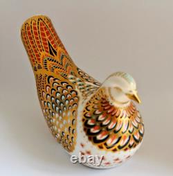 Royal Crown Derby Paperweight TURTLE DOVE 1st Quality Boxed