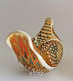 Royal Crown Derby Paperweight TURTLE DOVE 1st Quality Boxed