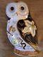 Royal Crown Derby Paperweight Twilight Owl. Gold Stopper