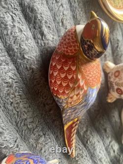 Royal Crown Derby Paperweights Job Lot Collection