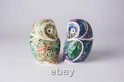 Royal Crown Derby Parchment Owl William Morris Bird Paperweight New 1st