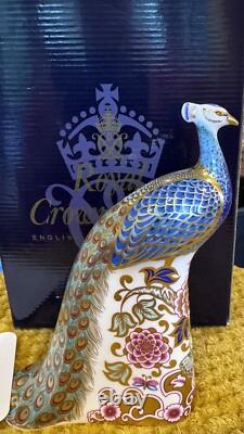 Royal Crown Derby Peacock