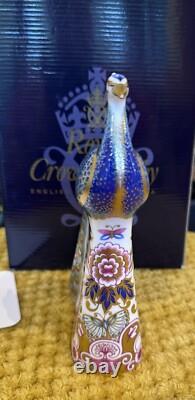 Royal Crown Derby Peacock