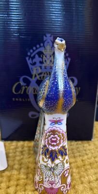 Royal Crown Derby Peacock