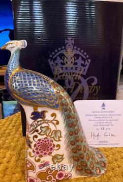 Royal Crown Derby Peacock