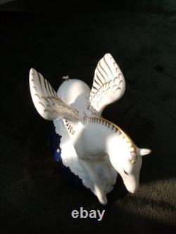 Royal Crown Derby Pegasus With Gold Stopper Certificate And Original Box