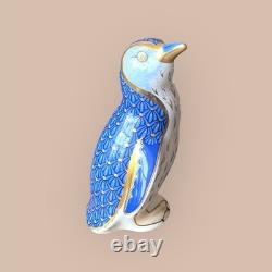 Royal Crown Derby Penguin'FAIRY' Paperweight Gold Stopper New in box