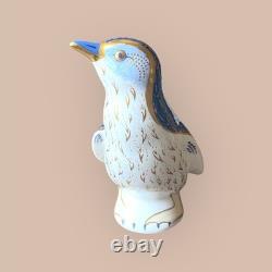 Royal Crown Derby Penguin'FAIRY' Paperweight Gold Stopper New in box