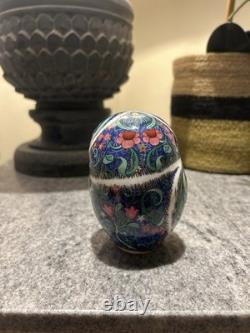Royal Crown Derby Periwinkle Owl Paperweight