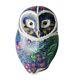 Royal Crown Derby Periwinkle Owl William Morris Bird Paperweight New 1st