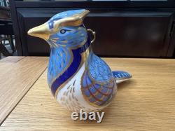Royal Crown Derby Pheasant Paperweight with Gold Stopper