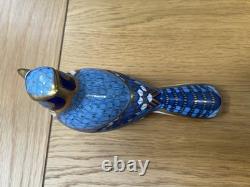 Royal Crown Derby Pheasant Paperweight with Gold Stopper
