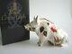 Royal Crown Derby Pig Money Box New Boxed
