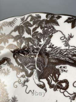 Royal Crown Derby Platinum Aves 35cm Huge Round Serving Platter Brand New