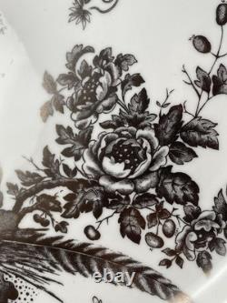 Royal Crown Derby Platinum Aves 35cm Huge Round Serving Platter Brand New