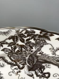 Royal Crown Derby Platinum Aves 35cm Huge Round Serving Platter Brand New