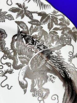 Royal Crown Derby Platinum Aves 35cm Huge Round Serving Platter New 1st