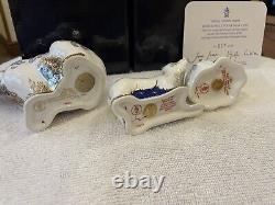 Royal Crown Derby Polar Bears