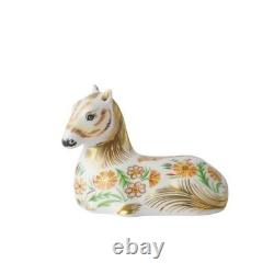 Royal Crown Derby Porcelain Animal Paperweight Summertime Foal