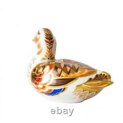 Royal Crown Derby Porcelain Animal Paperweight Wigeon Duck