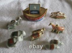 Royal Crown Derby Porcelainnoah's Ark With Animals Collection, Superb